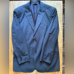 Sarar Suit Size 42R Blue 100% Wool